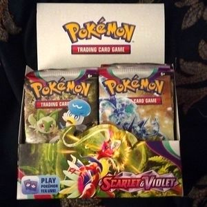 Pokemon scarlet and violet booster packs